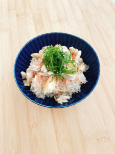 『ガリと塩鯖の散らし寿司』のレシピ